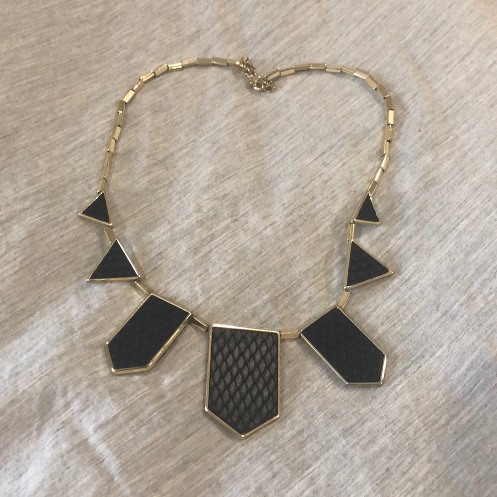 House of Harlow 1960 Station Necklace Reptile